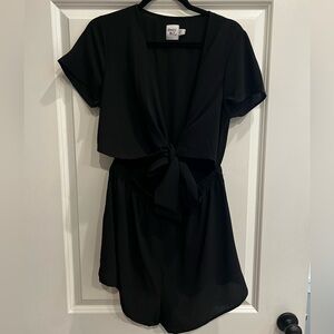 NWOT Black Romper - Princess Polly
